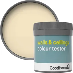 GoodHome Walls & ceilings Toronto Matt Emulsion paint, 50ml Tester pot