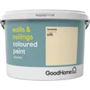 GoodHome Walls & ceilings Toronto Silk Emulsion paint, 2.5L