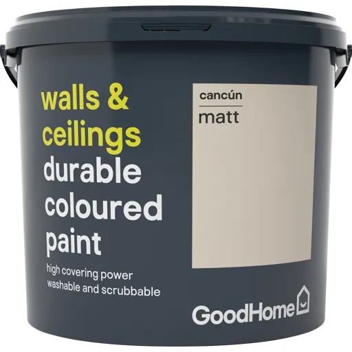 GoodHome Durable Cancun Matt Emulsion paint 5L