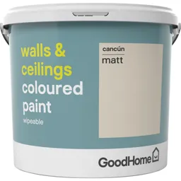 GoodHome Walls & ceilings Cancun Matt Emulsion paint, 5L