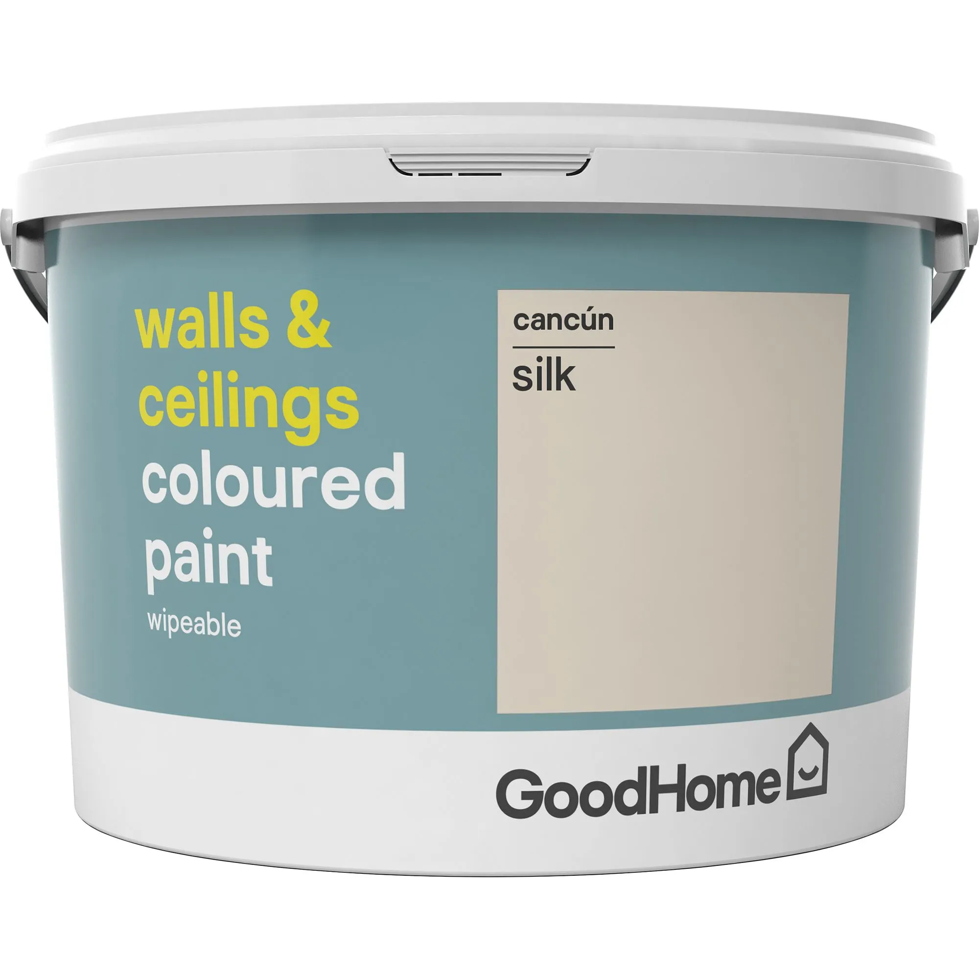 GoodHome Walls & ceilings Cancun Silk Emulsion paint, 2.5L