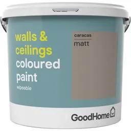 GoodHome Walls & ceilings Caracas Matt Emulsion paint, 5L