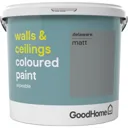GoodHome Walls & ceilings Delaware Matt Emulsion paint, 5L