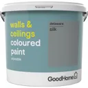 GoodHome Walls & ceilings Delaware Silk Emulsion paint, 5L
