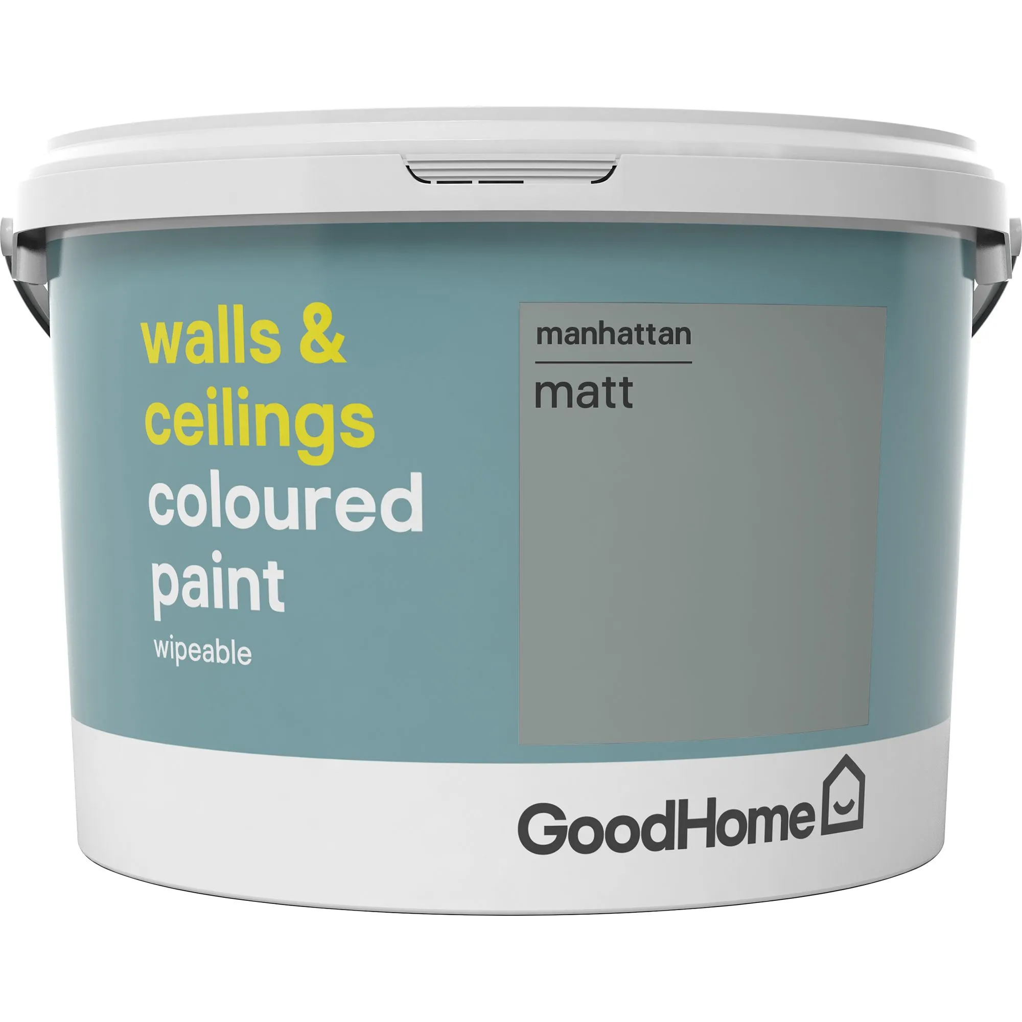 GoodHome Walls & ceilings Manhattan Matt Emulsion paint, 2.5L