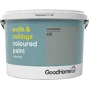 GoodHome Walls & ceilings Manhattan Silk Emulsion paint, 2.5L