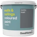 GoodHome Walls & ceilings Hamilton Matt Emulsion paint, 5L