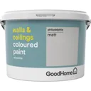 GoodHome Walls & ceilings Philadelphia Matt Emulsion paint, 2.5L