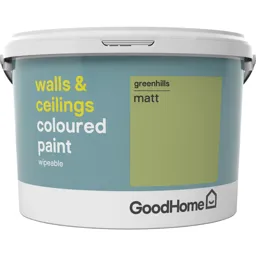 GoodHome Walls & ceilings Greenhills Matt Emulsion paint, 2.5L
