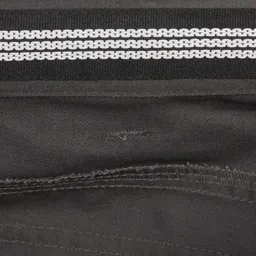 Site Jackal Black & grey Men's Trousers, W36" L32"