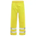 Yellow Waterproof Hi-vis trousers X Large