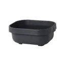 GoodHome Datil Anthracite Rectangular Sink bowl Bowl