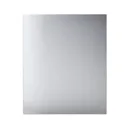 GoodHome Kasei Brushed effect Stainless steel Splashback, (H)800mm (W)900mm (T)10mm