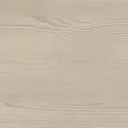 GoodHome Kala Wood effect White Worktop edging tape, (L)3m