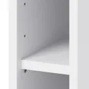 GoodHome Caraway Matt White Standard wall Wall cabinet, (W)150mm