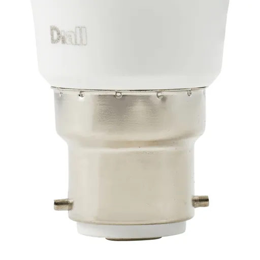 Diall B22 11W 1055lm GLS Neutral white LED Light bulb