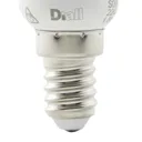 Diall E14 2W Warm white Non-dimmable Light bulb