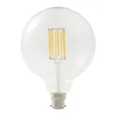 Diall B22 13W 1521lm Globe Warm white LED Dimmable Filament Light bulb