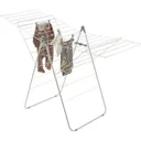 GoodHome Grey & white Laundry Airer, 20m