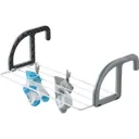 GoodHome Grey & white Laundry Airer, 2.5m