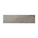Soft patinated Grey Matt Wood effect Porcelain Wall & floor Tile, Pack of 11, (L)600mm (W)150mm