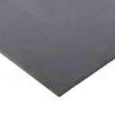 Slate Anthracite Matt Flat Stone effect Porcelain Wall & floor Tile, Pack of 6, (L)590mm (W)290mm