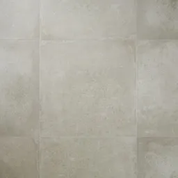 Kontainer Greige Matt Flat Concrete effect Porcelain Wall & floor Tile, Pack of 3, (L)590mm (W)590mm