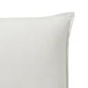 Hiva Plain Off white Cushion (L)45cm x (W)45cm