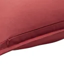 Hiva Plain Red Cushion (L)45cm x (W)45cm