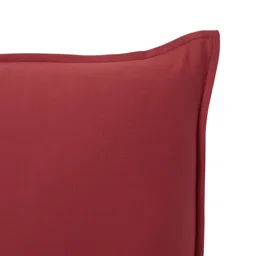 Hiva Plain Red Cushion (L)45cm x (W)45cm