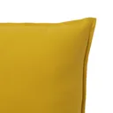 Hiva Plain Yellow Cushion (L)45cm x (W)45cm