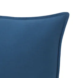 Hiva Plain Dark blue Cushion (L)60cm x (W)60cm