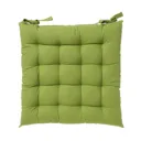 Hiva Green Plain Seat pad