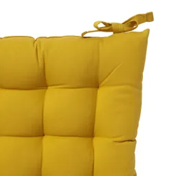 Hiva Yellow Plain Seat pad