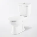 GoodHome Lagon Close-coupled Closed rim Toilet with Soft close seat