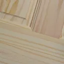 6 panel Knotty pine LH & RH Internal Door, (H)1981mm (W)610mm