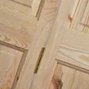 4 panel Knotty pine Internal Bi-fold Door set, (H)1981mm (W)686mm