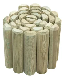 Blooma Pine Edging roll, (H)250mm (L)2m