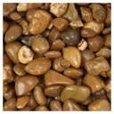Blooma Brown Stone Rounded pebble, 22.5kg Bag