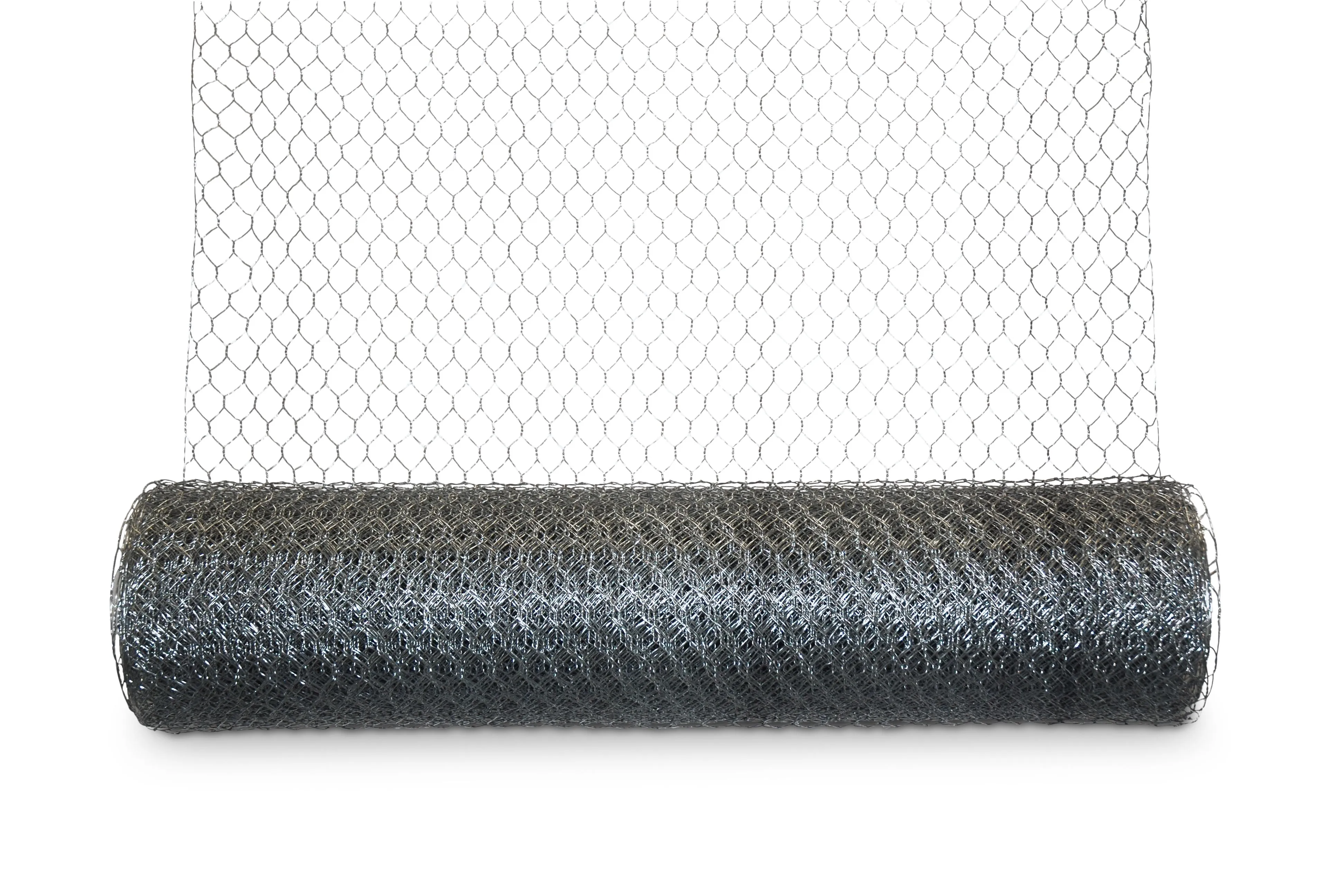 Blooma Galvanised Steel Triple torsion mesh, (L)10m (W)1m (3600g)