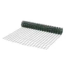 Blooma Dark green PVC-coated High-density polyethylene (HDPE) Wire mesh fencing, (L)5m (W)1m