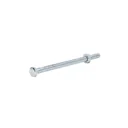 Diall M6 Hex Carbon steel (grade 5.8) Bolt & nut (L)100mm, Pack of 10
