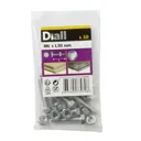 Diall M6 Hex Stainless steel Bolt & nut (L)30mm, Pack of 10