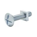 M6 Roofing bolt & nut (L)30mm, Pack of 10
