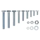 Hex Bolt, nut & washer, Pack of 500