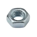 Diall M4 Carbon steel Hex Nut, Pack of 20