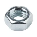 Diall M6 Carbon steel Lock Nut, Pack of 200