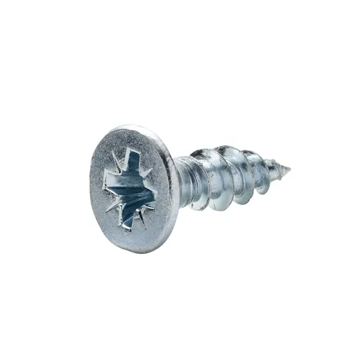 Diall Zinc-plated Carbon steel Screw (Dia)6mm (L)20mm, Pack of 20