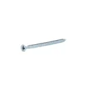 Diall Zinc-plated Carbon steel Wood Screw (Dia)3.5mm (L)60mm, Pack of 20