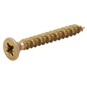 TurboDrive Yellow-passivated Steel Screw (Dia)4mm (L)30mm, Pack of 500